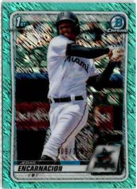 Jerar Encarnacion [Aqua Shimmer Refractor] #BCP-96