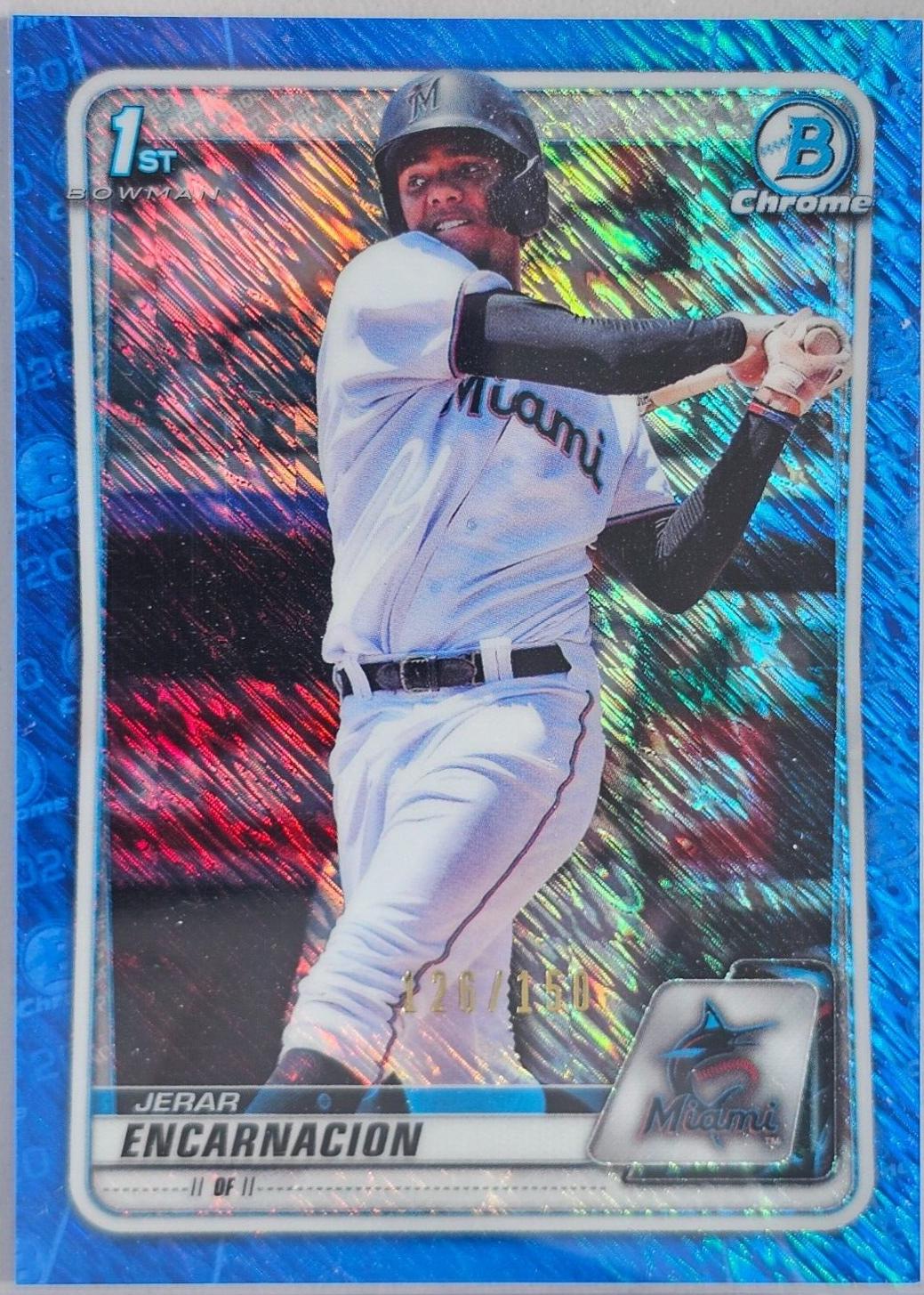 Jerar Encarnacion [Blue Shimmer Refractor] #BCP-96