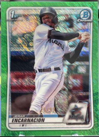Jerar Encarnacion [Green Shimmer Refractor] #BCP-96