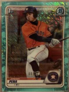 Jeremy Pena [Aqua Shimmer Refractor] #BCP-61