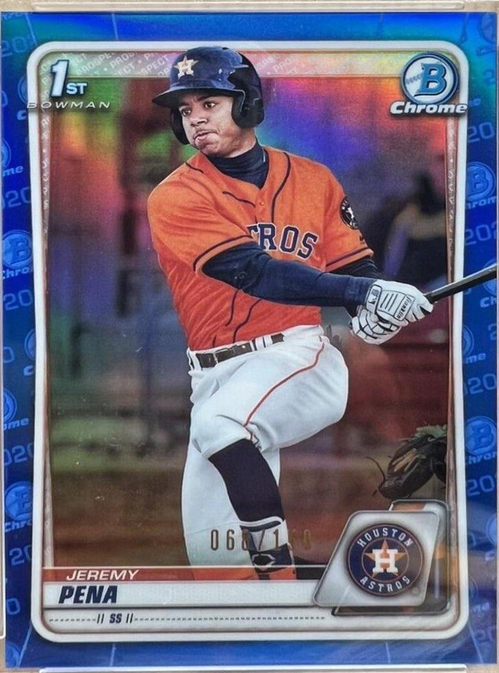 Jeremy Pena [Blue Refractor] #BCP-61