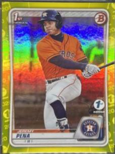 Jeremy Pena [Yellow Refractor] #BCP-61