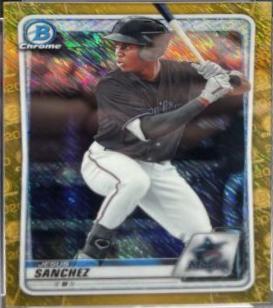 Jesus Sanchez [Gold Shimmer Refractor] #BCP-11