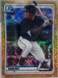 Jesus Sanchez [Gold Shimmer Refractor] #BCP-204