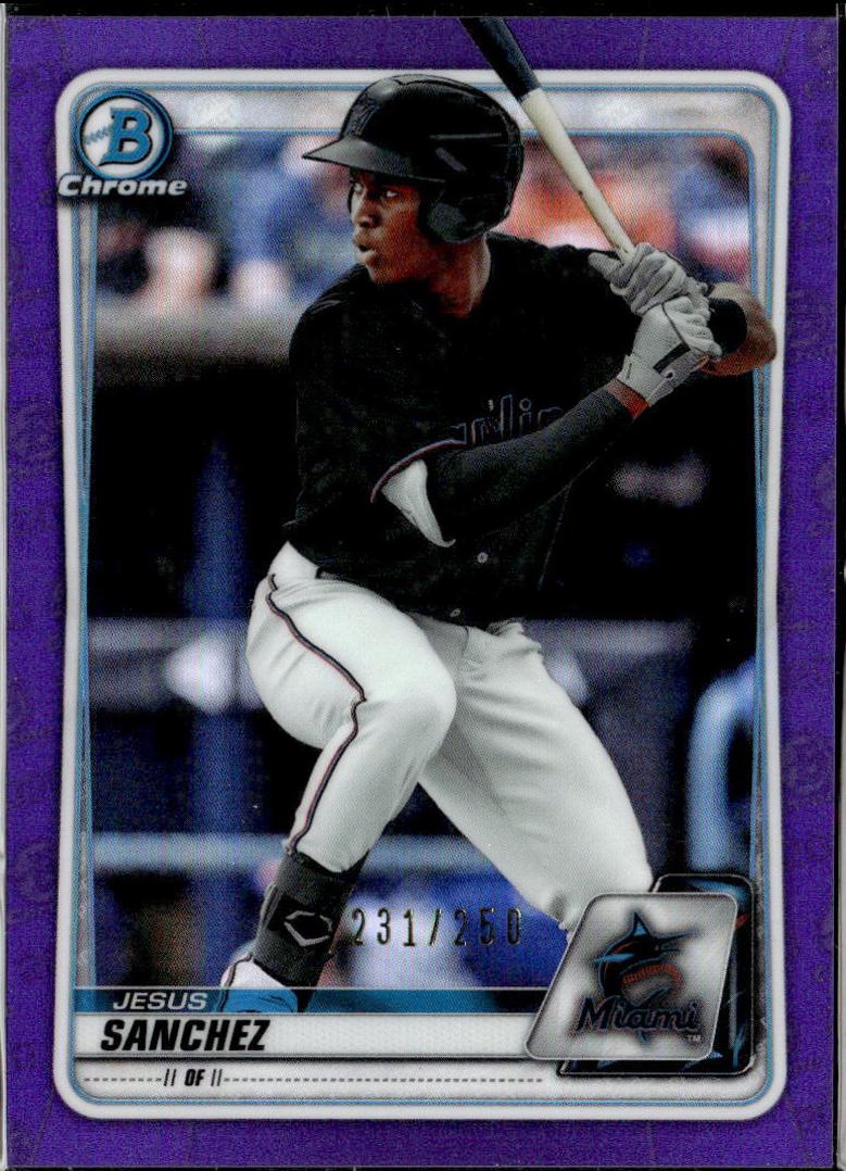 Jesus Sanchez [Purple Refractor] #BCP-11