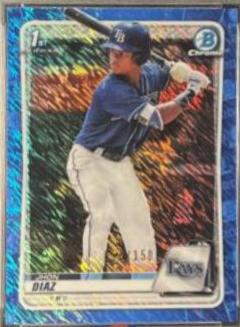 Jhon Diaz [Blue Shimmer Refractor] #BCP-30