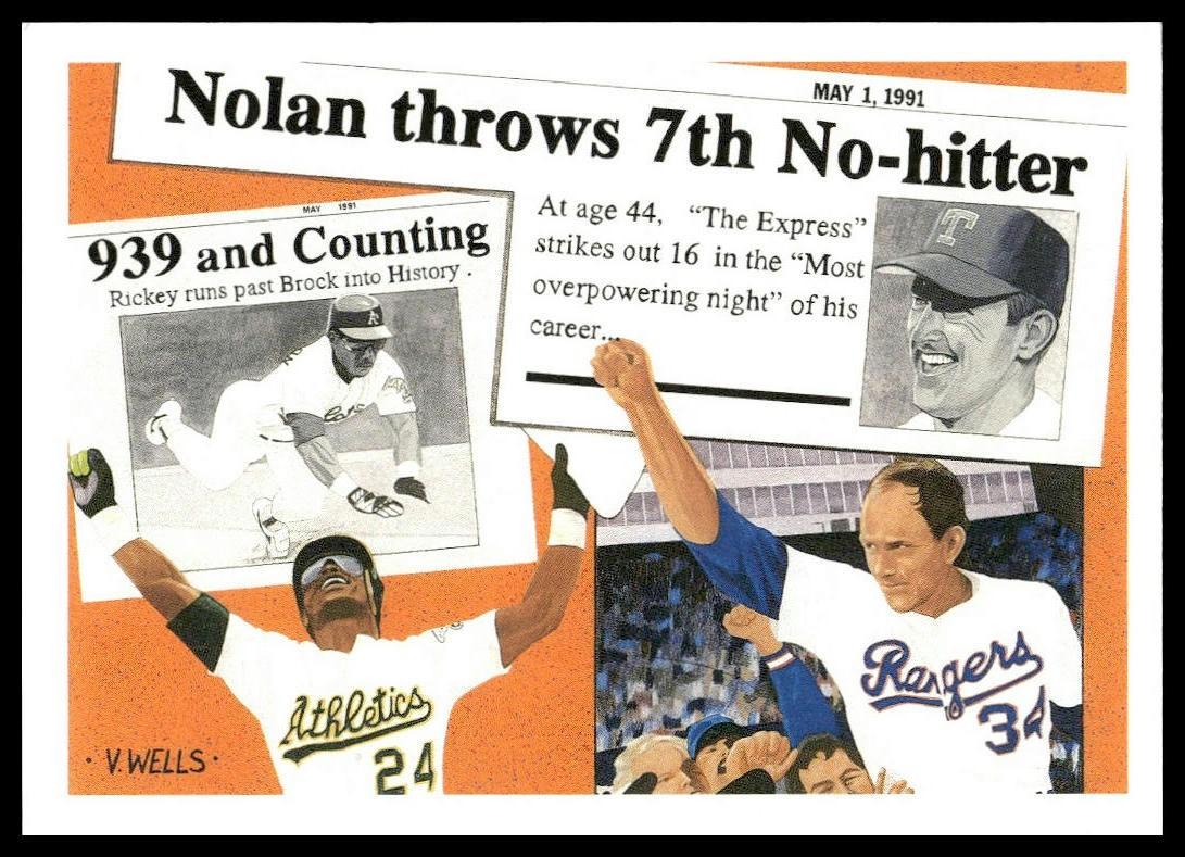 Nolan Ryan, Rickey Henderson #SP2