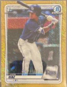 Jhon Diaz [Gold Shimmer Refractor] #BCP-30
