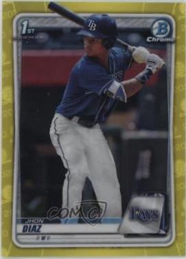 Jhon Diaz [Yellow Refractor] #BCP-30