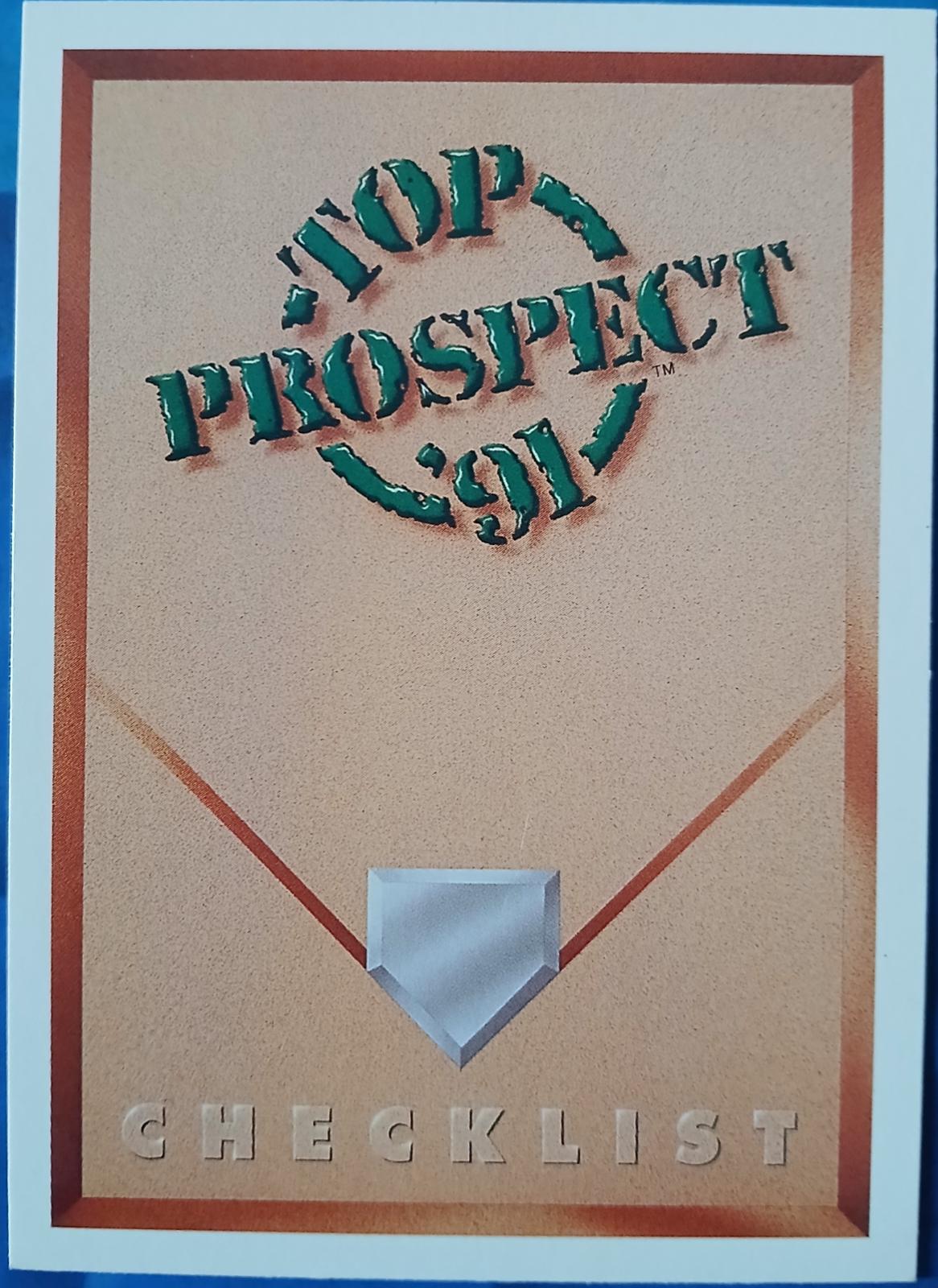 Top Prospect Checklist #50