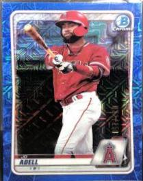 Jo Adell [Blue Shimmer Refractor] #BCP-100