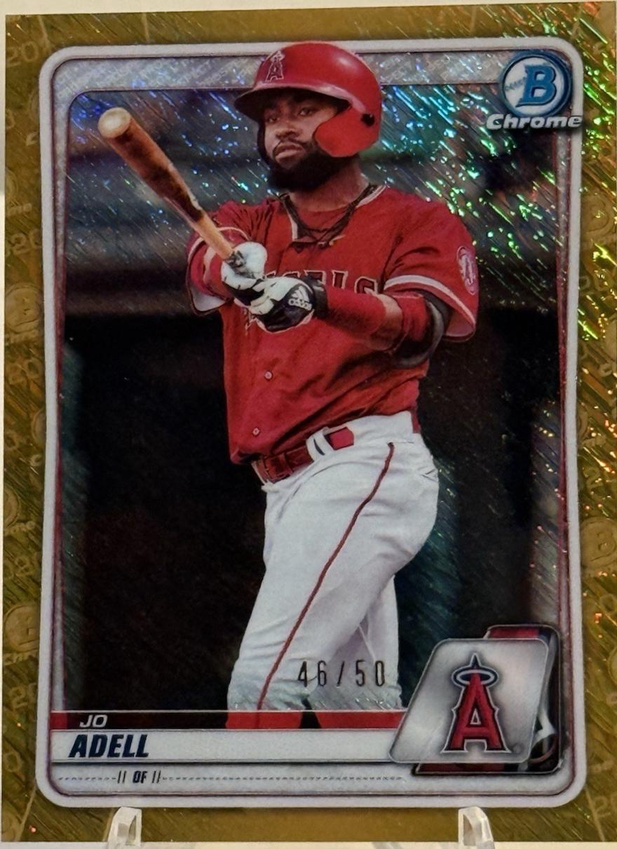 Jo Adell [Gold Shimmer Refractor] #BCP-100