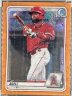 Jo Adell [Orange Shimmer Refractor] #BCP-100