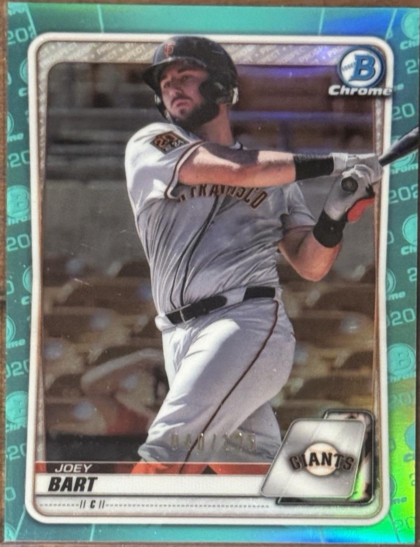 Joey Bart [Aqua Refractor] #BCP-112