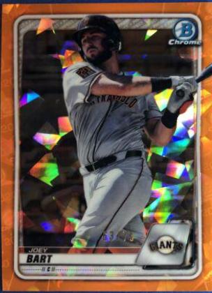 Joey Bart [Orange Refractor] #BCP-112