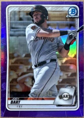 Joey Bart [Purple Refractor] #BCP-112