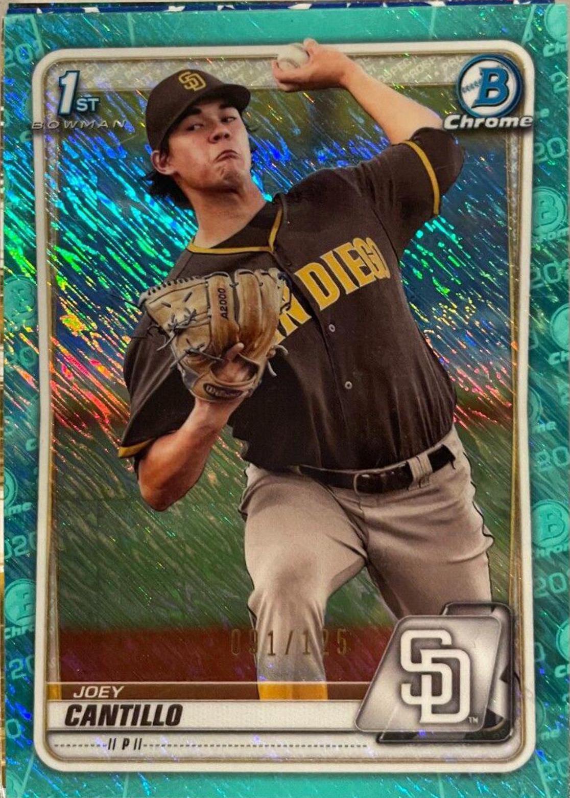 Joey Cantillo [Aqua Shimmer Refractor] #BCP-76