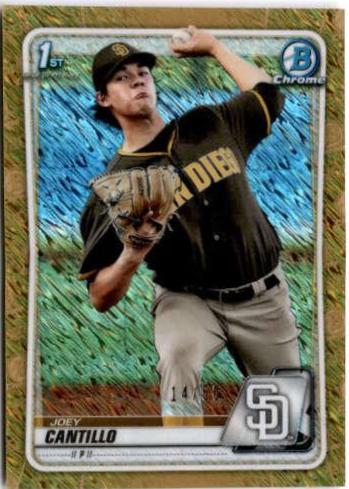 Joey Cantillo [Gold Shimmer Refractor] #BCP-76
