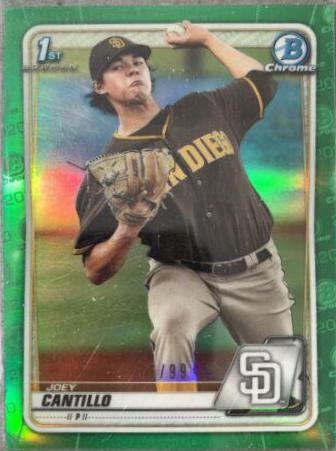 Joey Cantillo [Green Refractor] #BCP-76