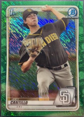 Joey Cantillo [Green Shimmer Refractor] #BCP-76