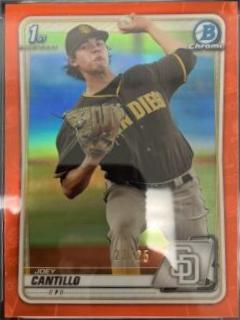 Joey Cantillo [Orange Refractor] #BCP-76