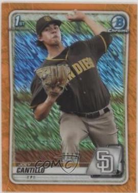 Joey Cantillo [Orange Shimmer Refractor] #BCP-76
