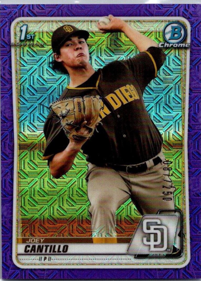 Joey Cantillo [Purple Refractor] #BCP-76