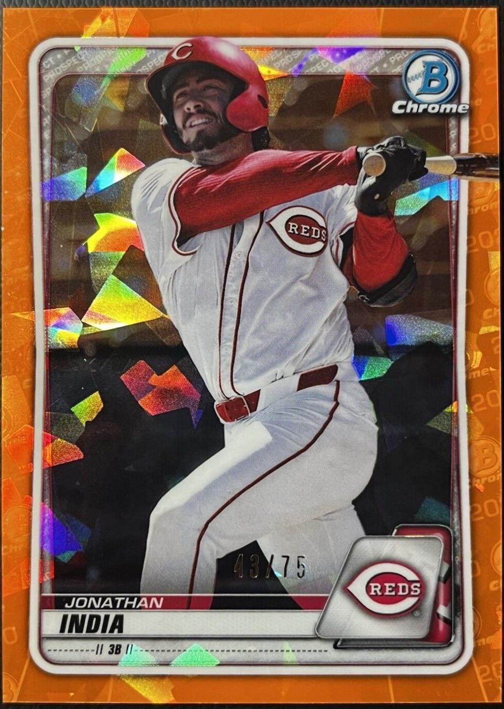 Jonathan India [Orange Shimmer Refractor] #BCP-73