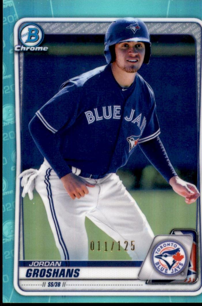 Jordan Groshans [Aqua Refractor] #BCP-104