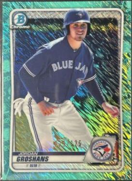Jordan Groshans [Aqua Shimmer Refractor] #BCP-104