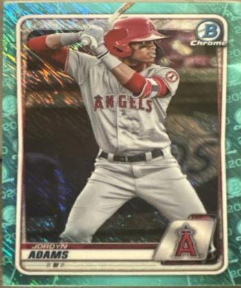 Jordyn Adams [Aqua Shimmer Refractor] #BCP-15