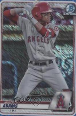 Jordyn Adams [Blue Shimmer Refractor] #BCP-15
