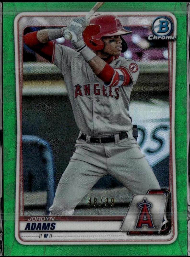 Jordyn Adams [Green Refractor] #BCP-15
