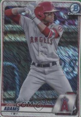 Jordyn Adams [Green Shimmer Refractor] #BCP-15