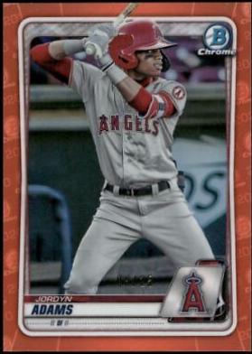 Jordyn Adams [Orange Refractor] #BCP-15