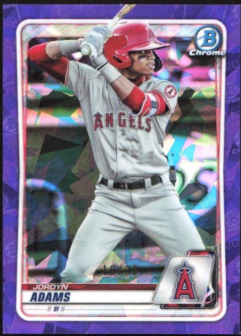 Jordyn Adams [Purple Refractor] #BCP-15