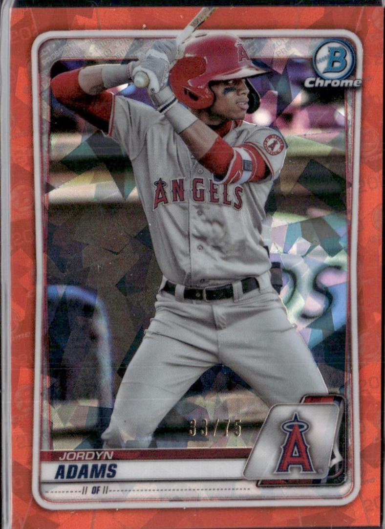 Jordyn Adams [Yellow Refractor] #BCP-15