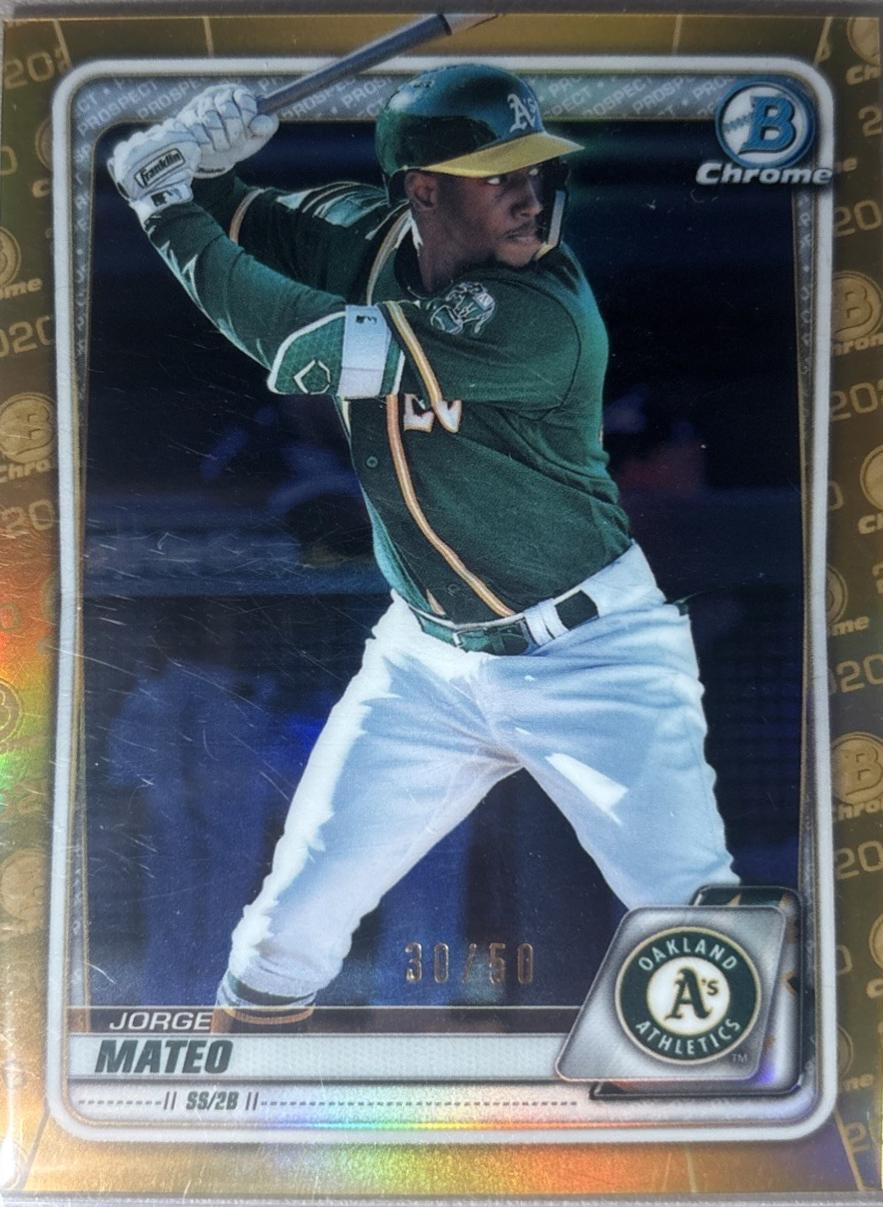 Jorge Mateo [Gold Refractor] #BCP-138