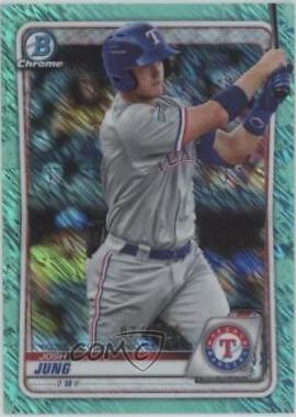 Josh Jung [Aqua Shimmer Refractor] #BCP-113