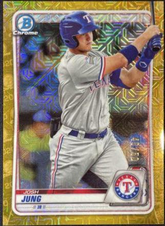 Josh Jung [Gold Refractor] #BCP-113