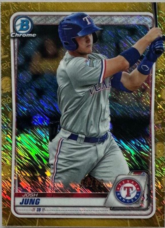 Josh Jung [Gold Shimmer Refractor] #BCP-113