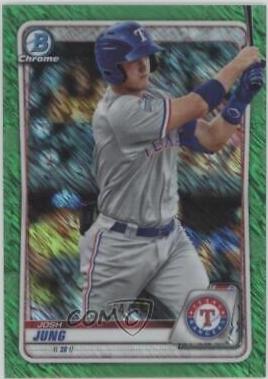 Josh Jung [Green Shimmer Refractor] #BCP-113