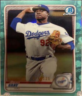 Josiah Gray [Aqua Refractor] #BCP-48