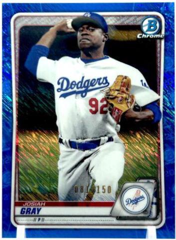 Josiah Gray [Blue Refractor] #BCP-48