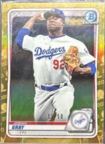 Josiah Gray [Gold Refractor] #BCP-48