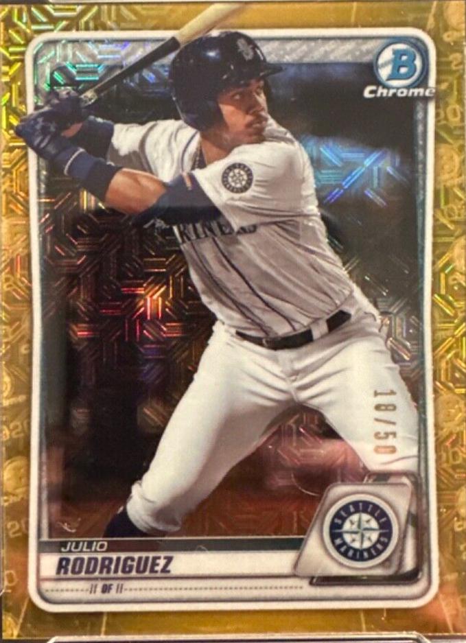 Julio Rodriguez [Gold Refractor] #BCP-19
