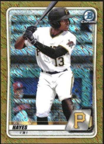 Ke'Bryan Hayes [Gold Shimmer Refractor] #BCP-67