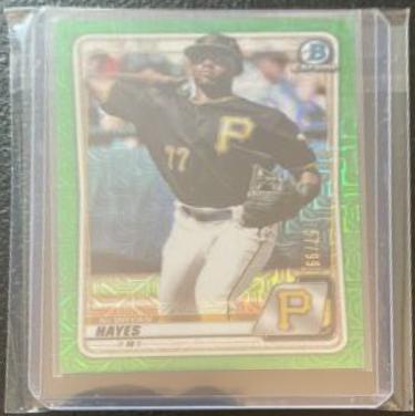Ke'Bryan Hayes [Green Shimmer Refractor] #BCP-67