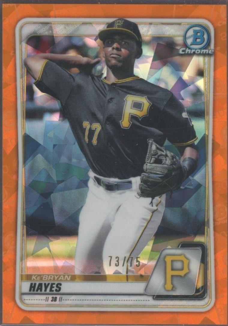 Ke'Bryan Hayes [Orange Shimmer Refractor] #BCP-67