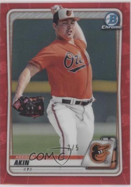 Keegan Akin [Red Refractor] #BCP-196